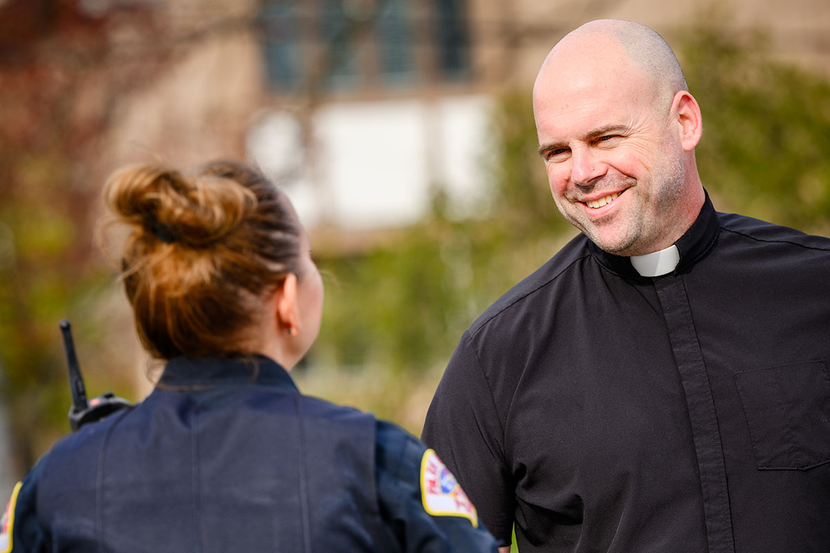 Police Chaplain Rev. Matt Hoffmann in Park Ridge, Ill. - Engage