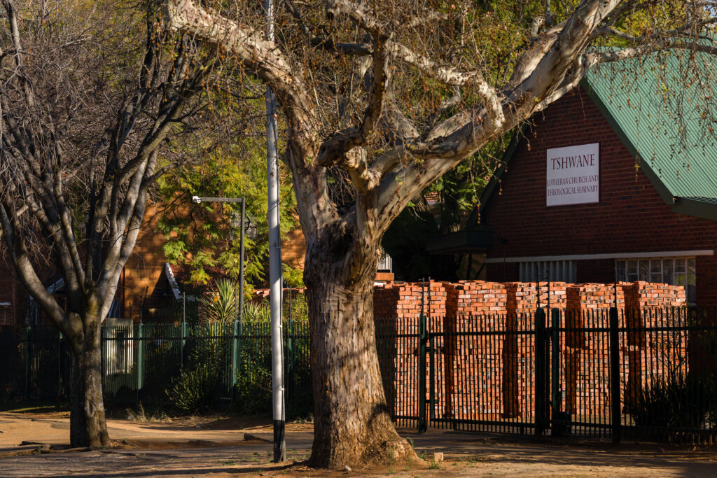 The exterior of Lutheran Theological Seminary in Tshwane, South Africa.